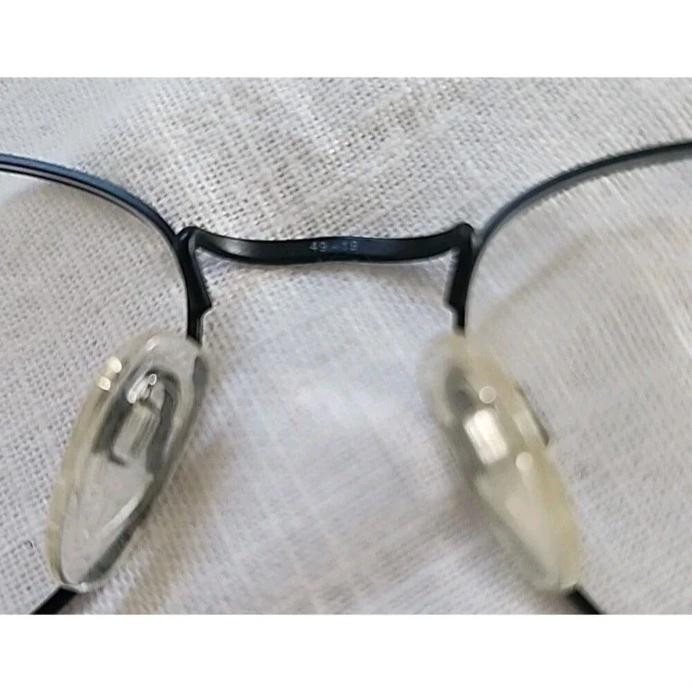 Fratelli Lozza Eyeglasses Frame Plymouth Round Metal 49-19 135 Green Ivy Italy